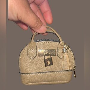 Mini Handbag Keychain Coin Purse